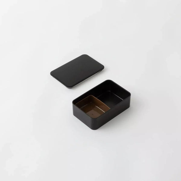 Minimalist Black Microwaveable Bento Lunch Box Big Capacity 1000ml