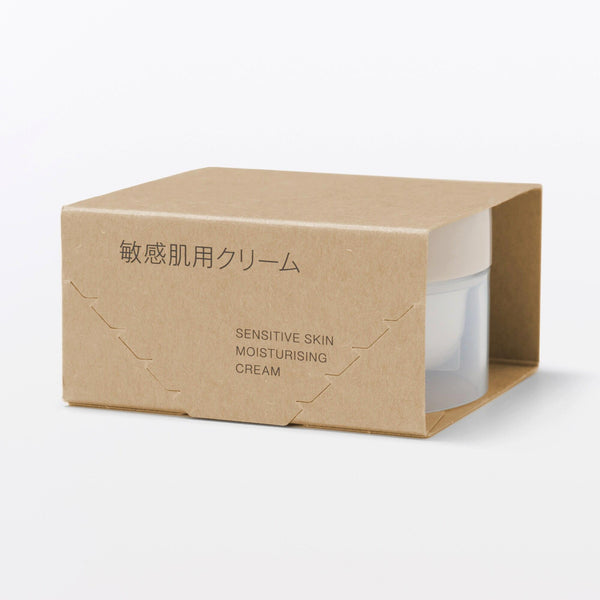 Muji Naturally Derived Moisturizing Cream for Sensitive Skin 50g