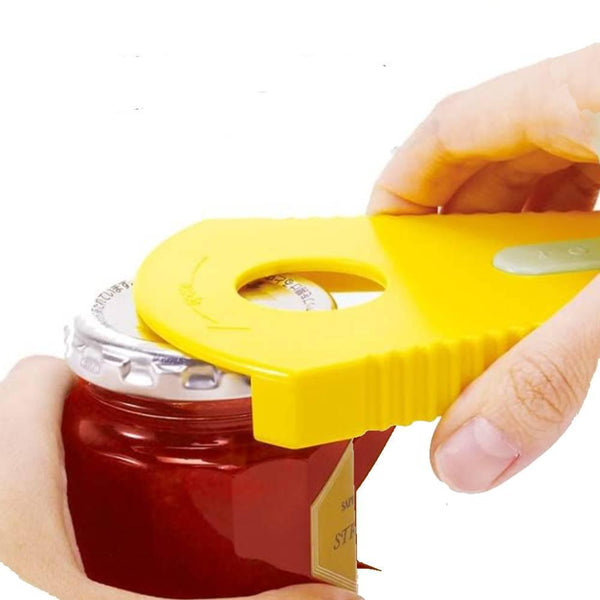 Multipurpose Non-Slip Easy Opener for Cans, Bottles & Jars