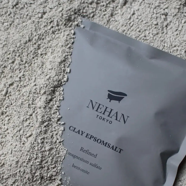 Nehan Tokyo Clay Bath & Bath Salts Jojoba Oil Fragrance-Free 100g