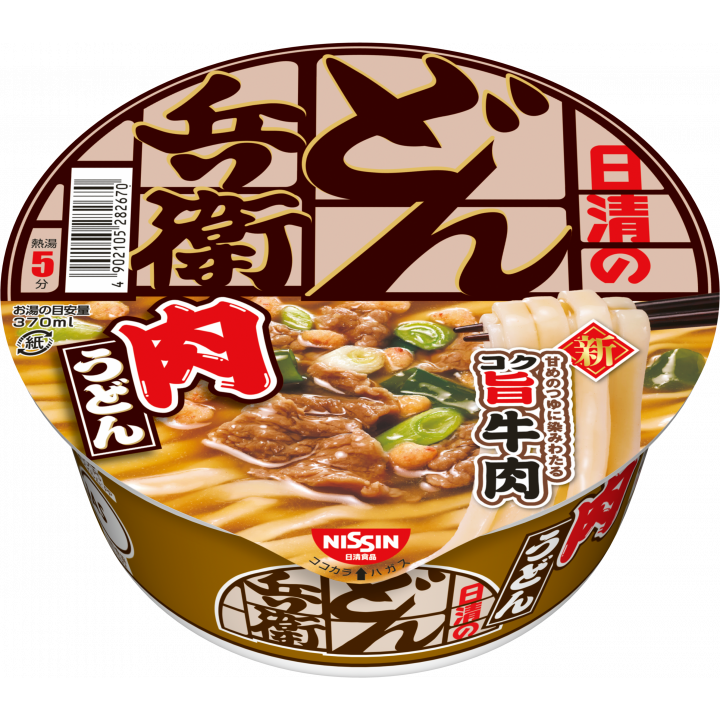 Nissin Donbei Niku Udon Instant Noodles 86g (Pack of 3)