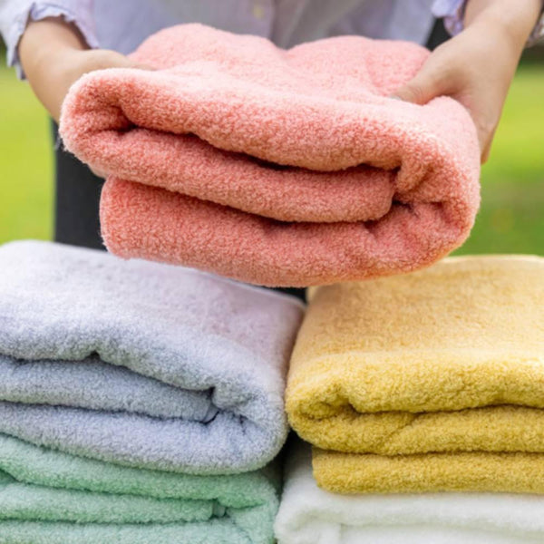 Oboro Large Fluffy Bath Towel Ultra Soft Quick Dry Towel 65x130cm