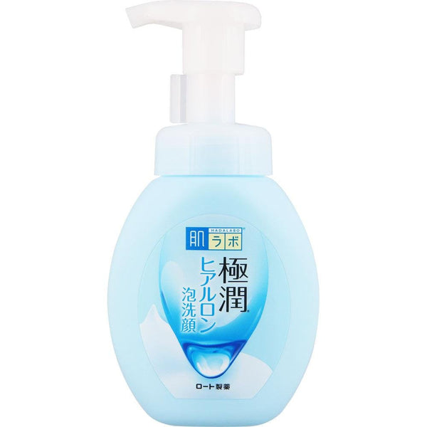 Rohto Hada Labo Gokujyun Hyaluronic Acid Foaming Face Wash 160ml