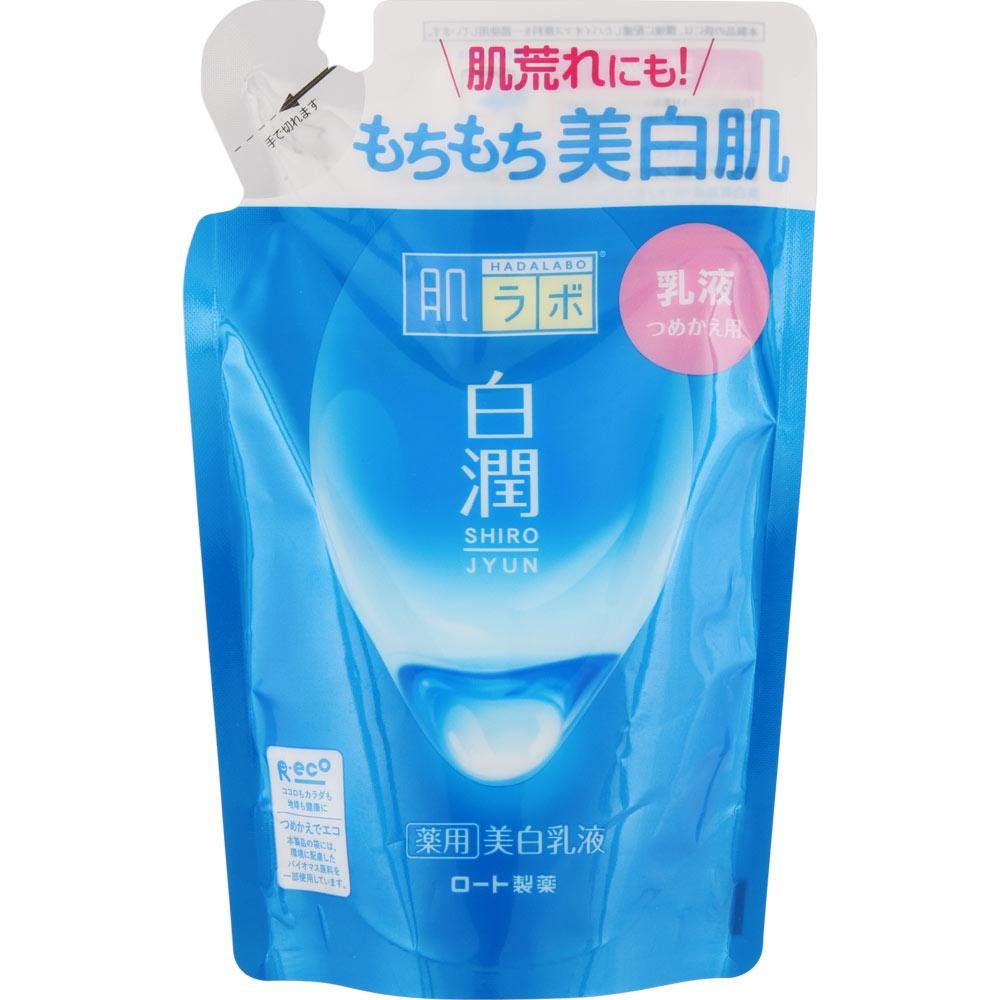 Rohto Hada Labo Shirojyun Medicated Whitening Milky Lotion Refill 140ml