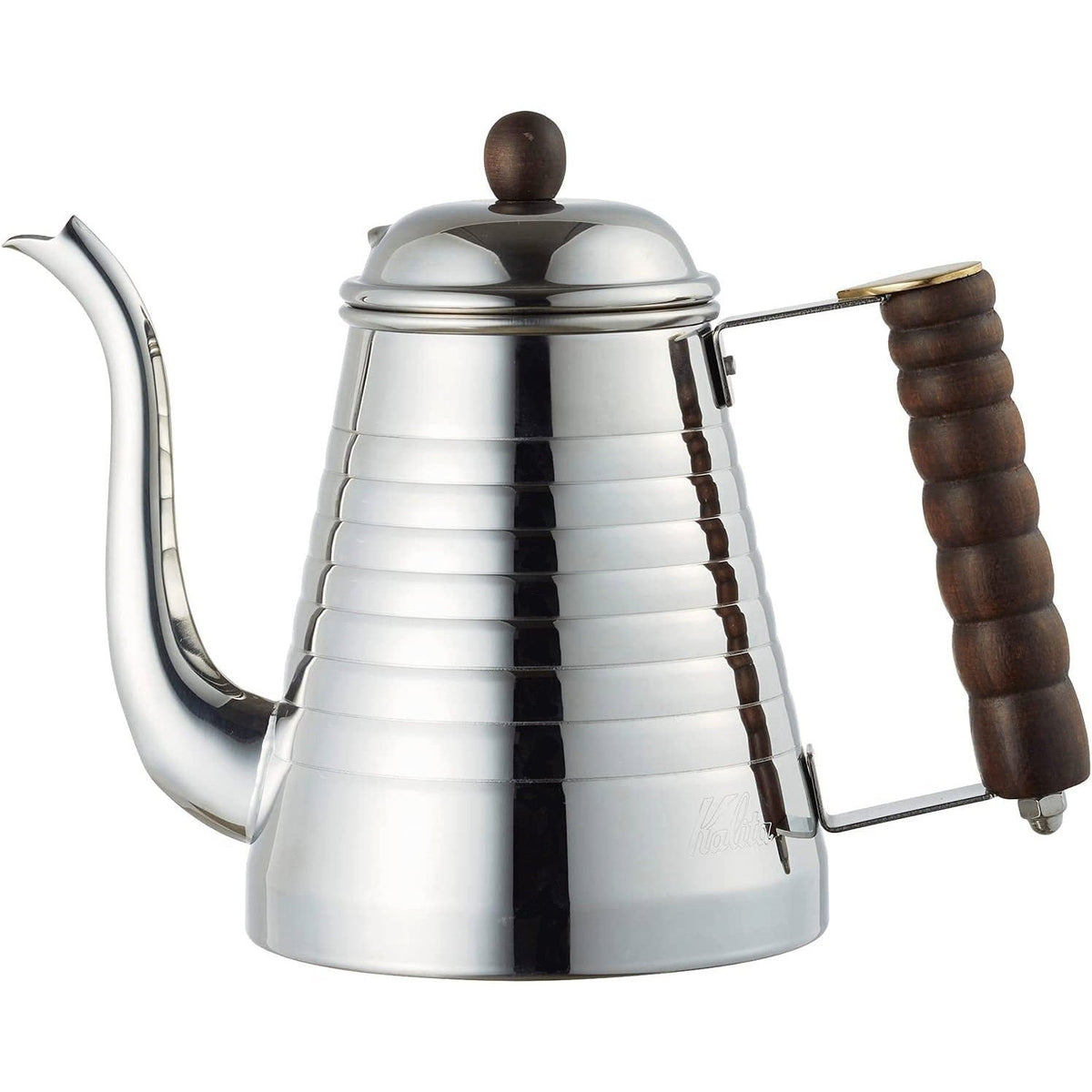 Kalita SSW Hand Drip Gooseneck Kettle (Stainless Steel Pour Over Coffe