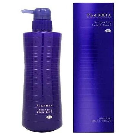 P-1-MLBN-PLABAL-SH500-Milbon Plarmia Balancing Scalp Soap Shampoo 500ml.jpg