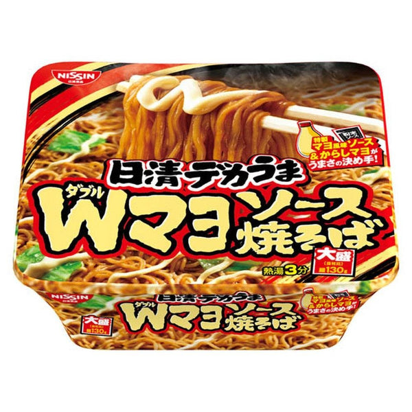 Nissin Dekauma Mayo Yakisoba Instant Noodles Big Serving (Pack of 3)
