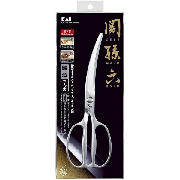 P-11-KAI-STCKSH-DH3346-KAI Stainless Separable Curving Kitchen Shears DH3346.jpg