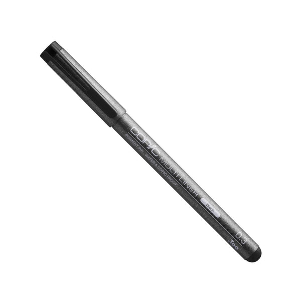 Copic Multiliner Marker Set Black 7 Pens