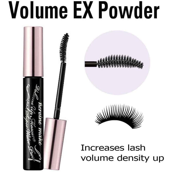 Isehan Kiss Me Heroine Make Volume & Curl Waterproof Mascara Black 6g