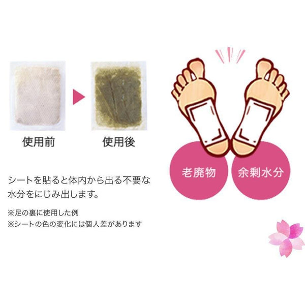 Kinomegumi Ashirira Foot Care Relax Sheet Titanium 30 Sheets