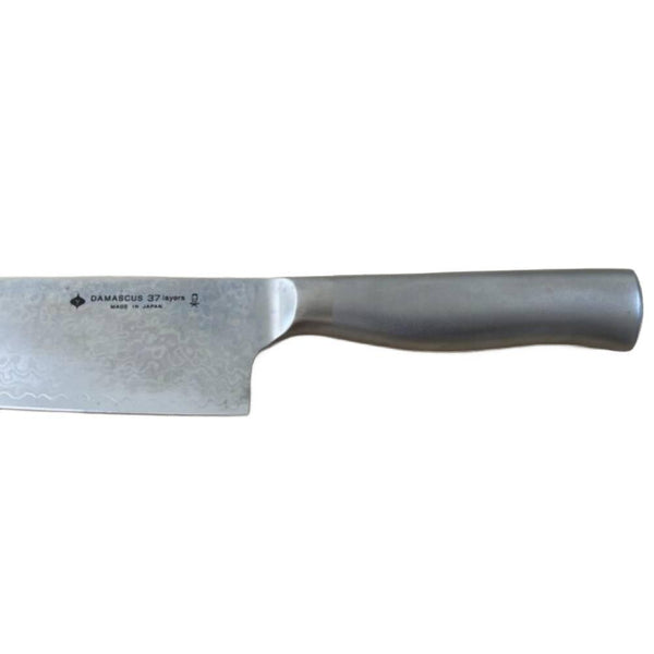 Sori Yanagi Damascus Kitchen Knife (Japanese Damascus Steel Chef Knife) 18cm
