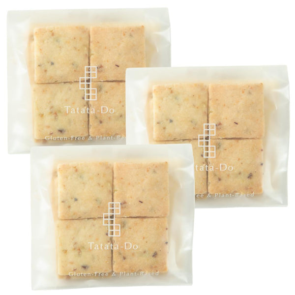 Tatatado Pistachio Sable Vegan Gluten-Free Cookies (Pack of 3)