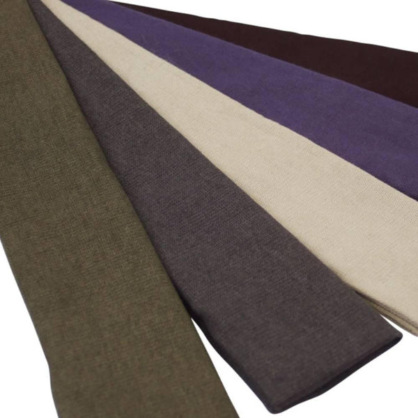 Yamani Cotton Olive Japanese Sensu Case Folding Fan Cloth Bag 23.5cm